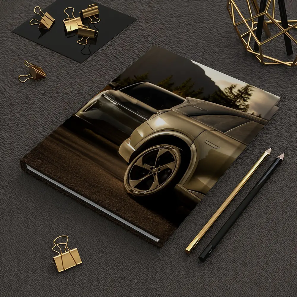 Lucid SUV Duo Mountain Sunset Road – Notebooks