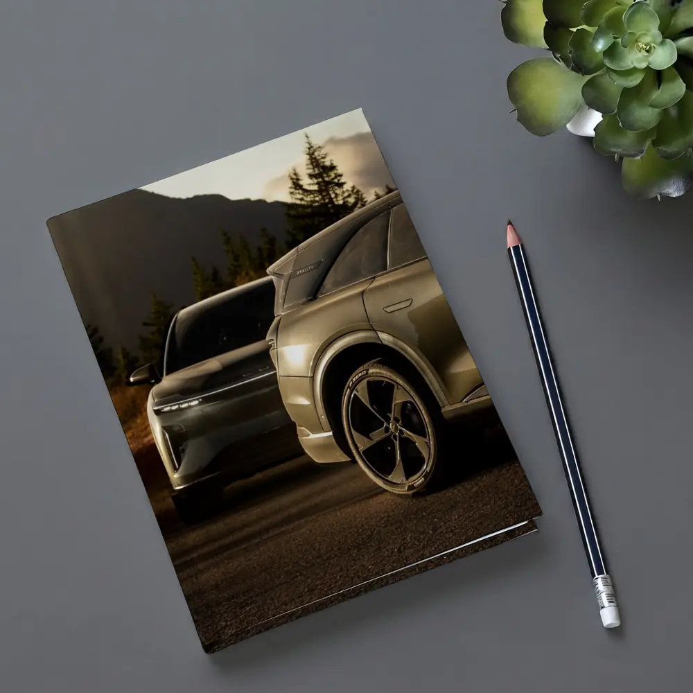 Lucid SUV Duo Mountain Sunset Road – Notebooks