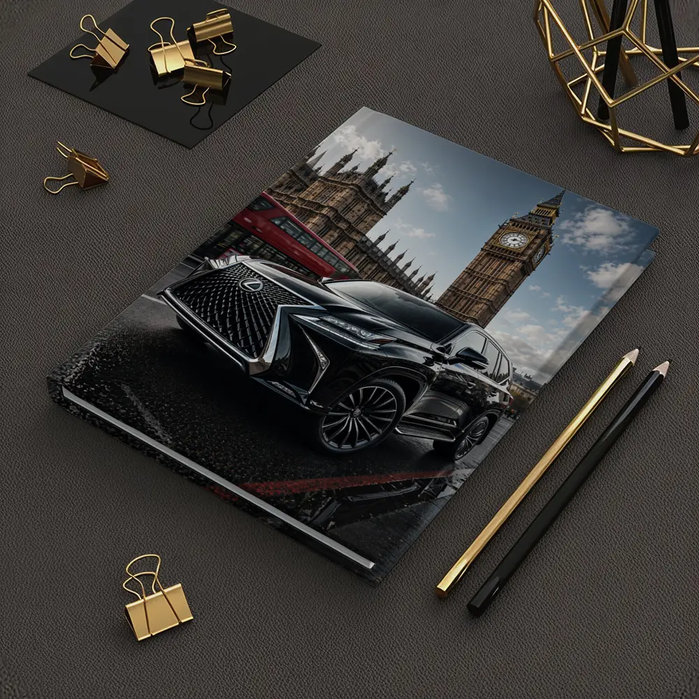 Lexus LX Black SUV London Big Ben – Notebooks