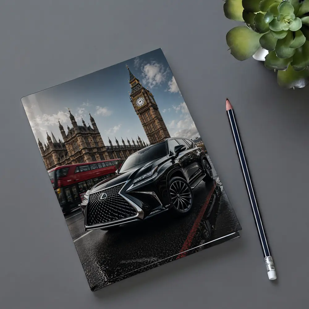 Lexus LX Black SUV London Big Ben – Notebooks