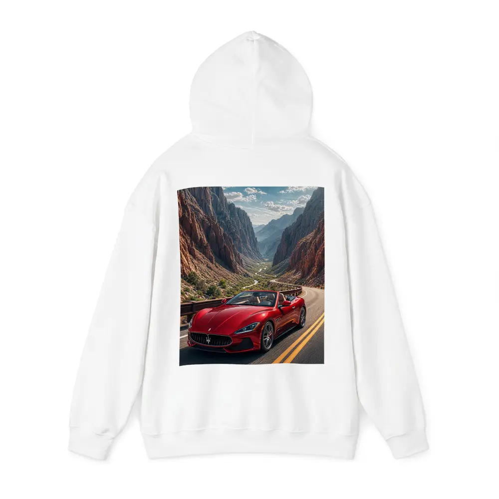 Maserati GranCabrio Red Canyon Road Drive – Hoodies