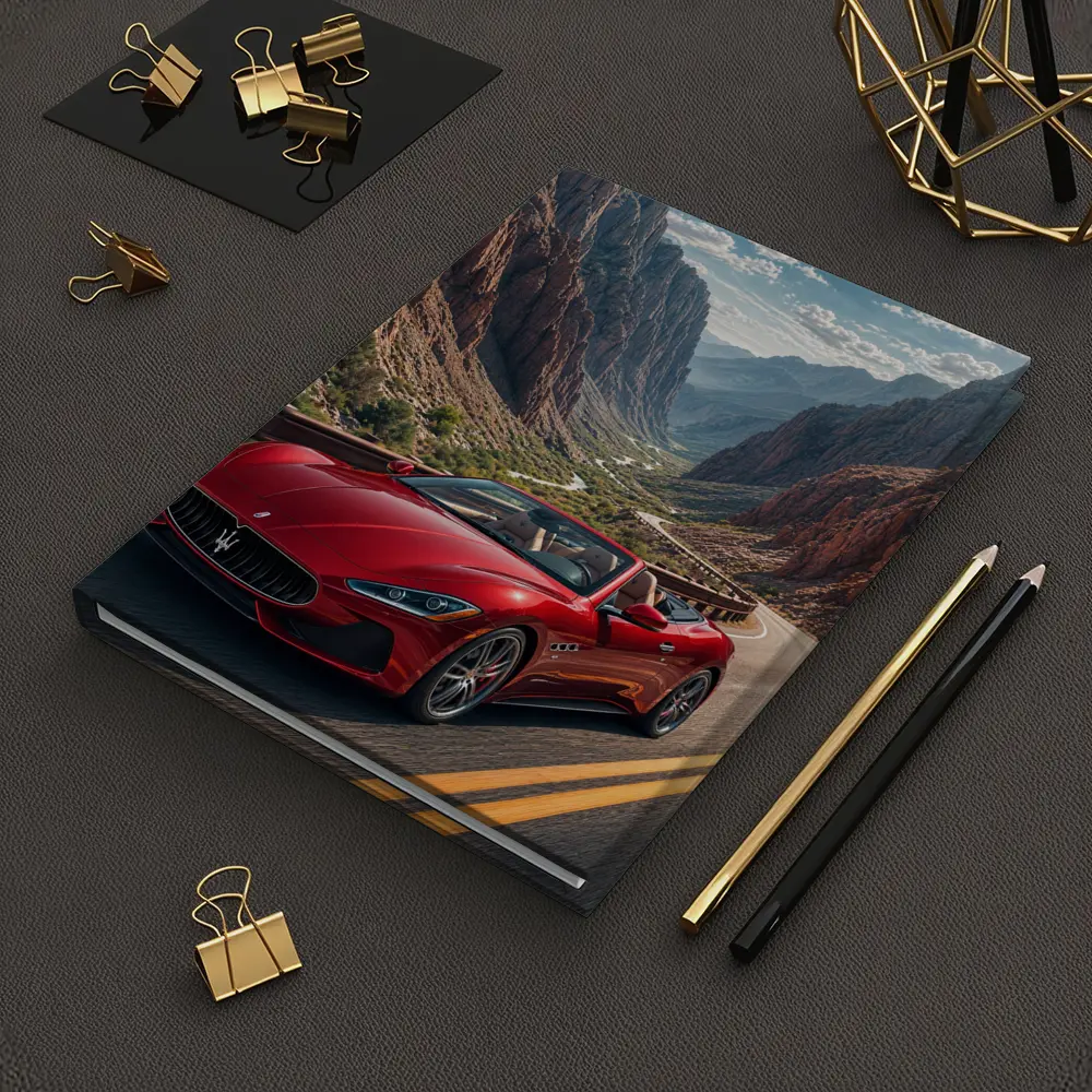 Maserati GranCabrio Red Canyon Road Drive – Notebooks