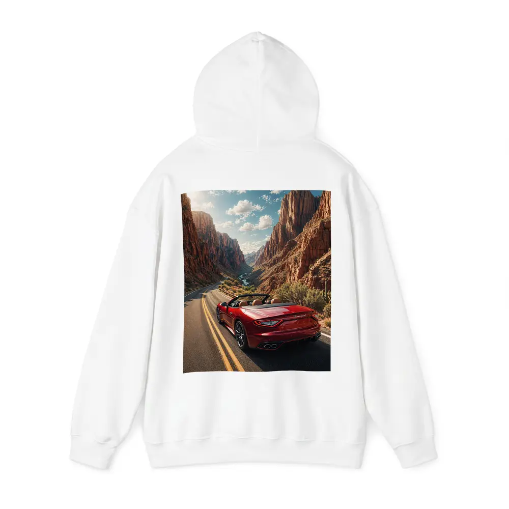 Maserati GranCabrio Red Canyon Road Drive – Hoodies
