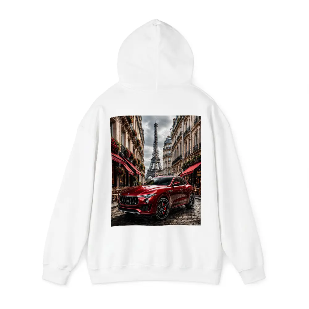 Maserati Levante Red Paris Eiffel Tower – Hoodies