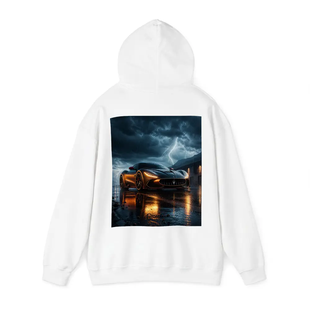 Maserati MC20 Lightning Storm Wet Night – Hoodies