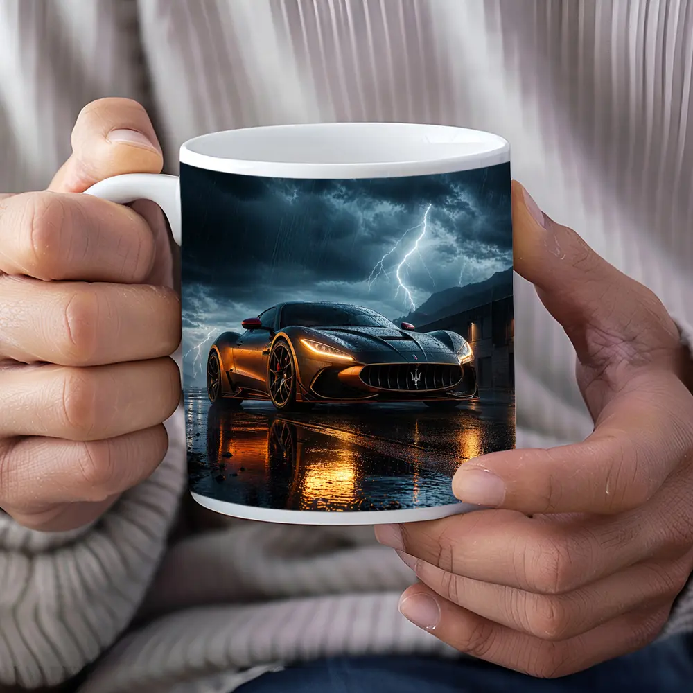 Maserati MC20 Lightning Storm Wet Night – Mugs
