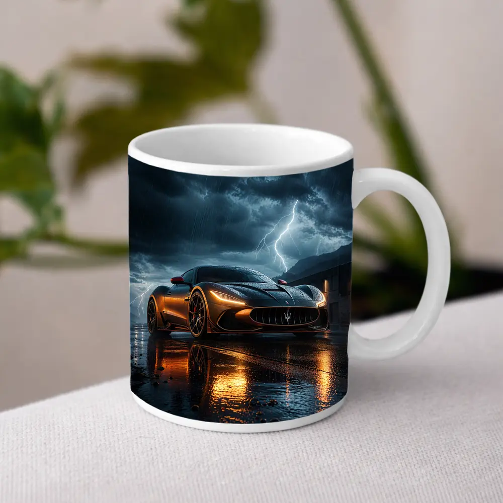 Maserati MC20 Lightning Storm Wet Night – Mugs