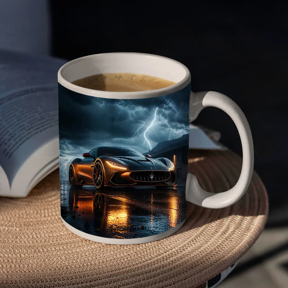 Maserati MC20 Lightning Storm Wet Night – Mugs