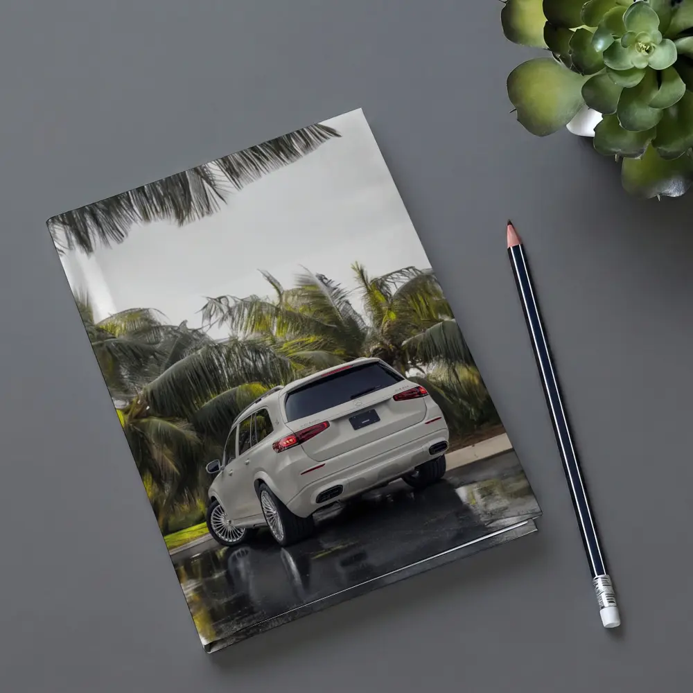Mercedes Maybach GLS600 White SUV Rainy Palms – Notebooks