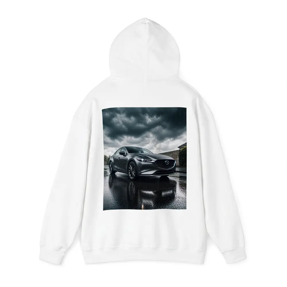 Mazda 6 Sedan Stormy Rainy Dark Sky – Hoodies