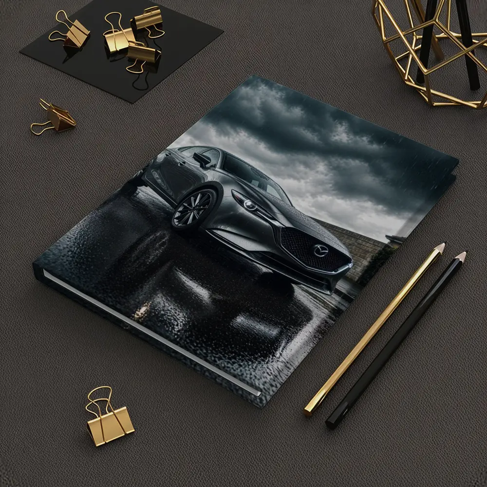 Mazda 6 Sedan Stormy Rainy Dark Sky – Notebooks