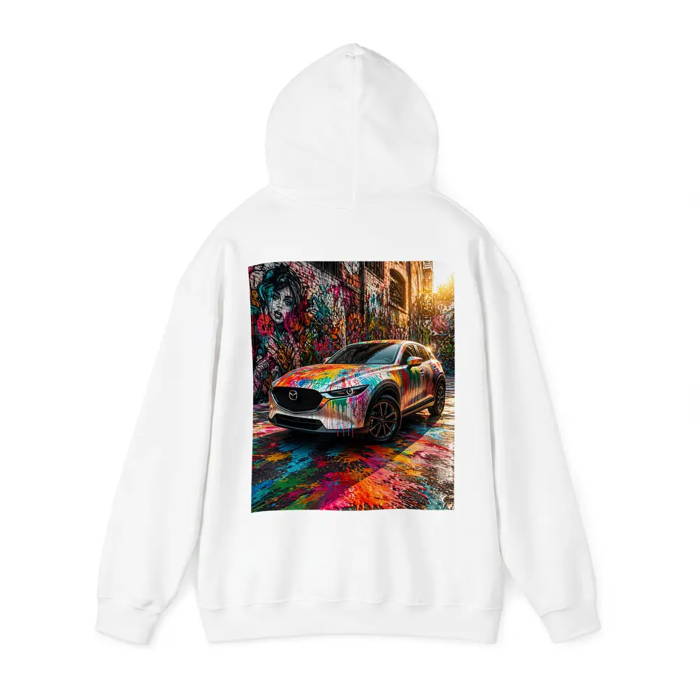 Mazda CX30 Paint Splash Graffiti Alley – Hoodies