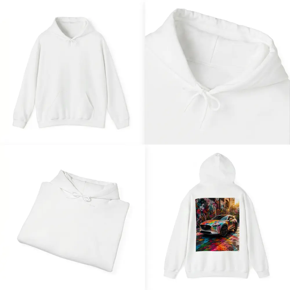 Mazda CX30 Paint Splash Graffiti Alley – Hoodies