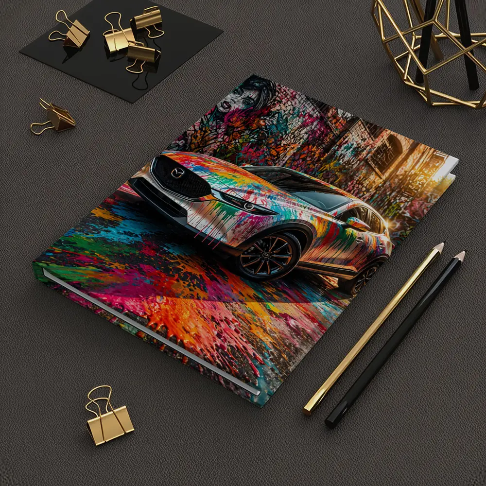 Mazda CX30 Paint Splash Graffiti Alley – Notebooks