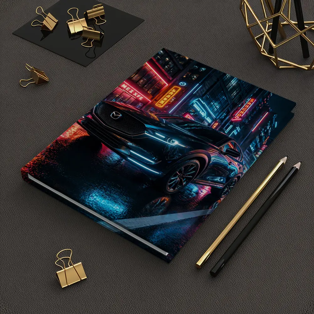 Mazda CX5 Neon City Night Street – Notebooks