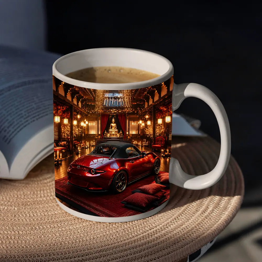 Mazda MX-5 Miata Red Temple Interior – Mugs