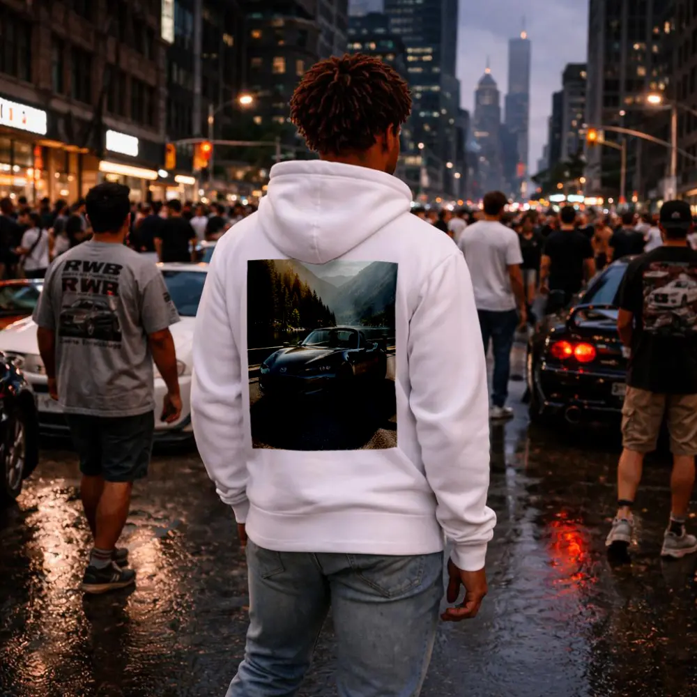 Mazda MX5 Miata Mountain Lake Scenic Drive – Hoodies