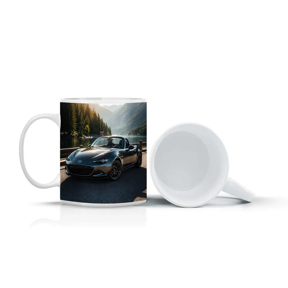 Mazda MX5 Miata Mountain Lake Scenic Drive – Mugs