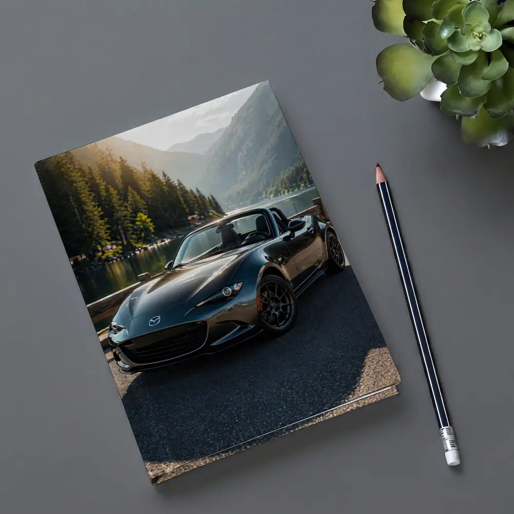 Mazda MX5 Miata Mountain Lake Scenic Drive – Notebooks