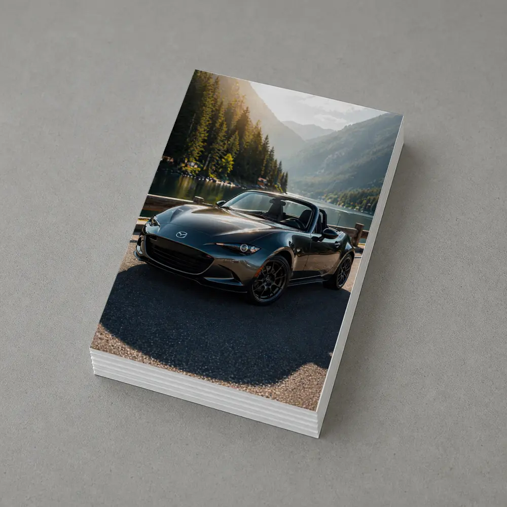 Mazda MX5 Miata Mountain Lake Scenic Drive – Postcards