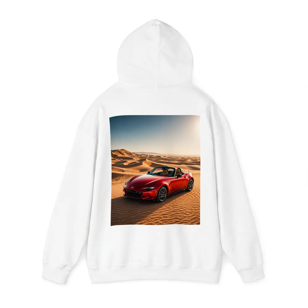 Mazda MX-5 Miata Red Desert Dunes – Hoodies