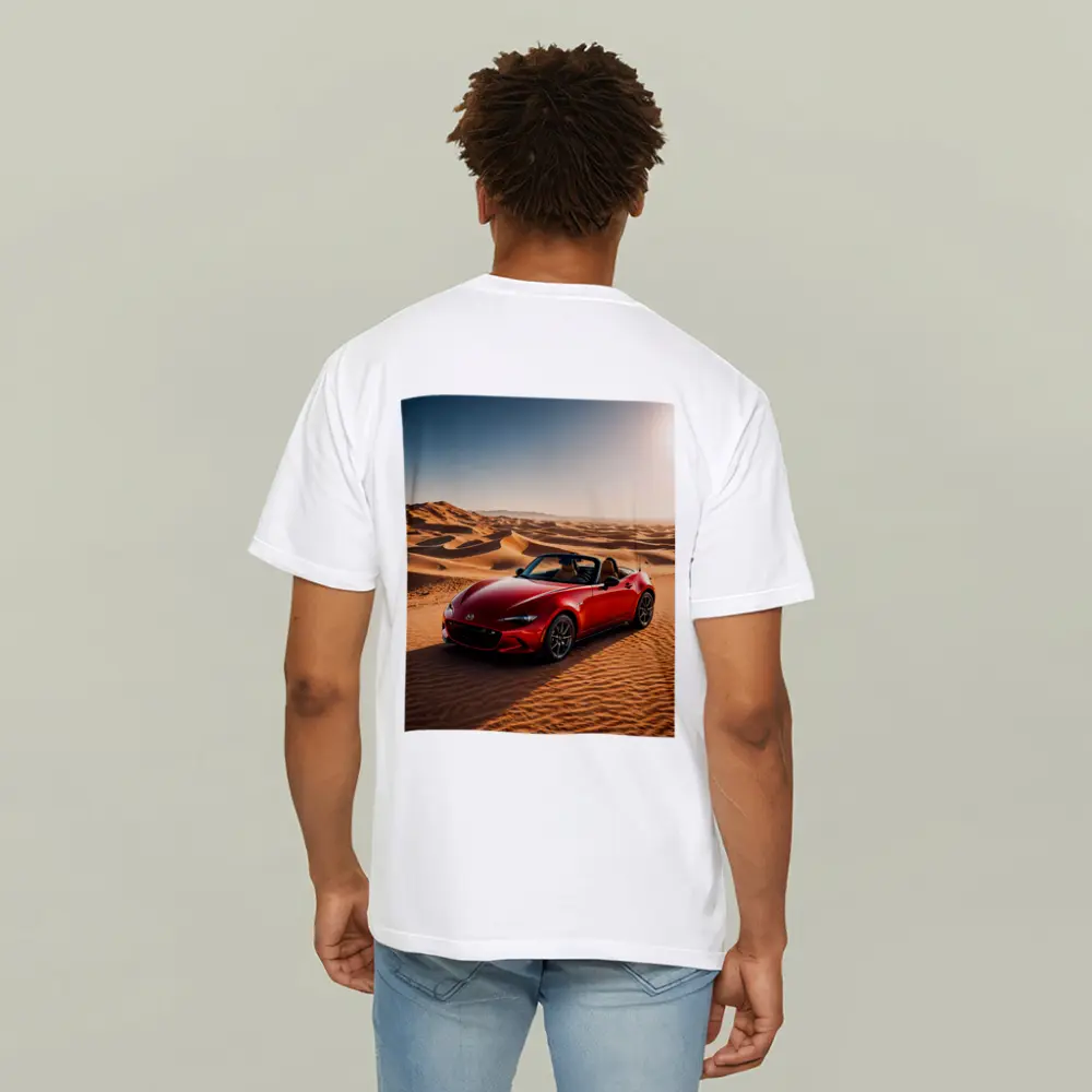Mazda MX-5 Miata Red Desert Dunes – T-Shirts