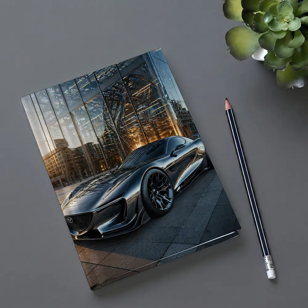 Mazda RX8 Future Design Glass Building – Notebooks