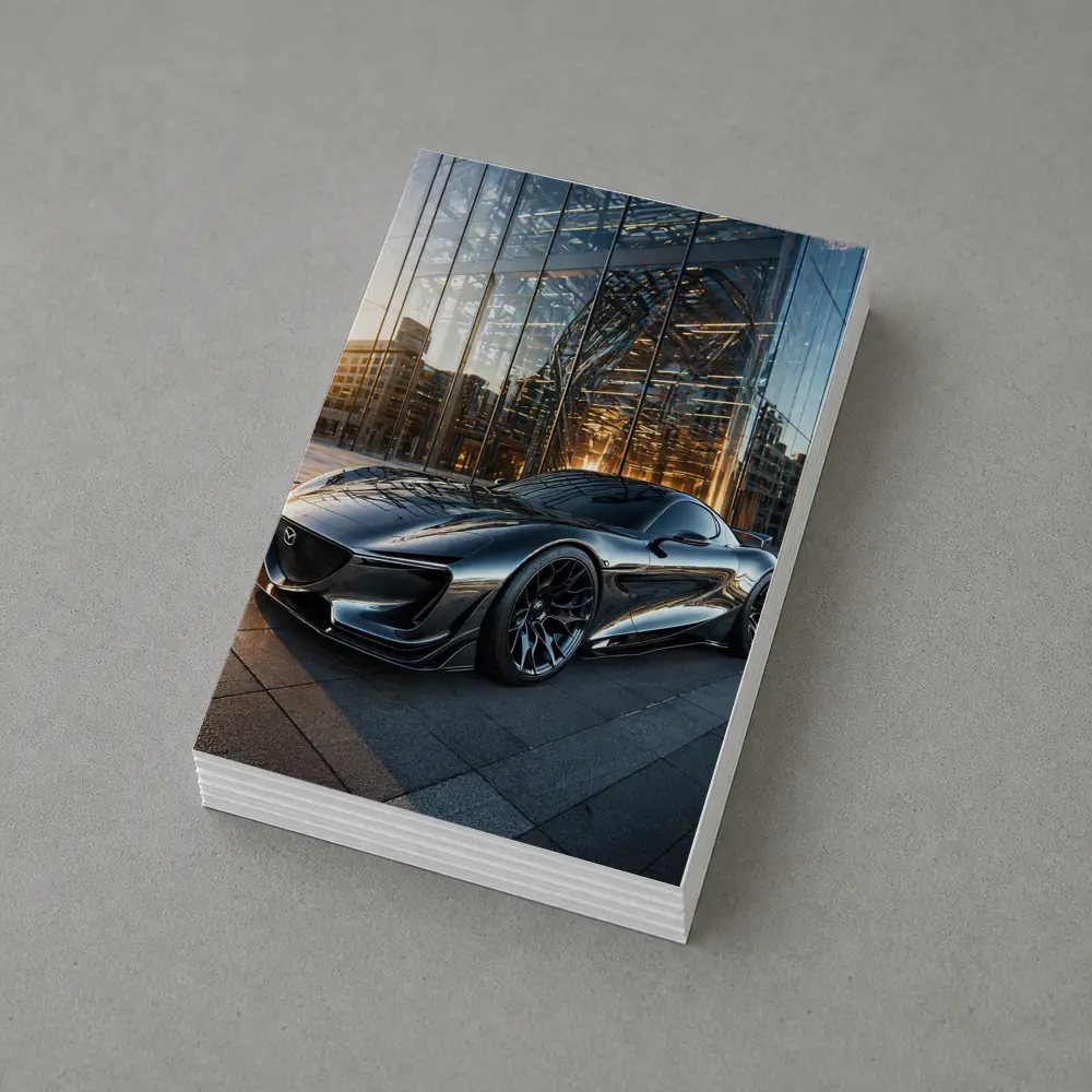 Mazda RX8 Future Design Glass Building – Postcards