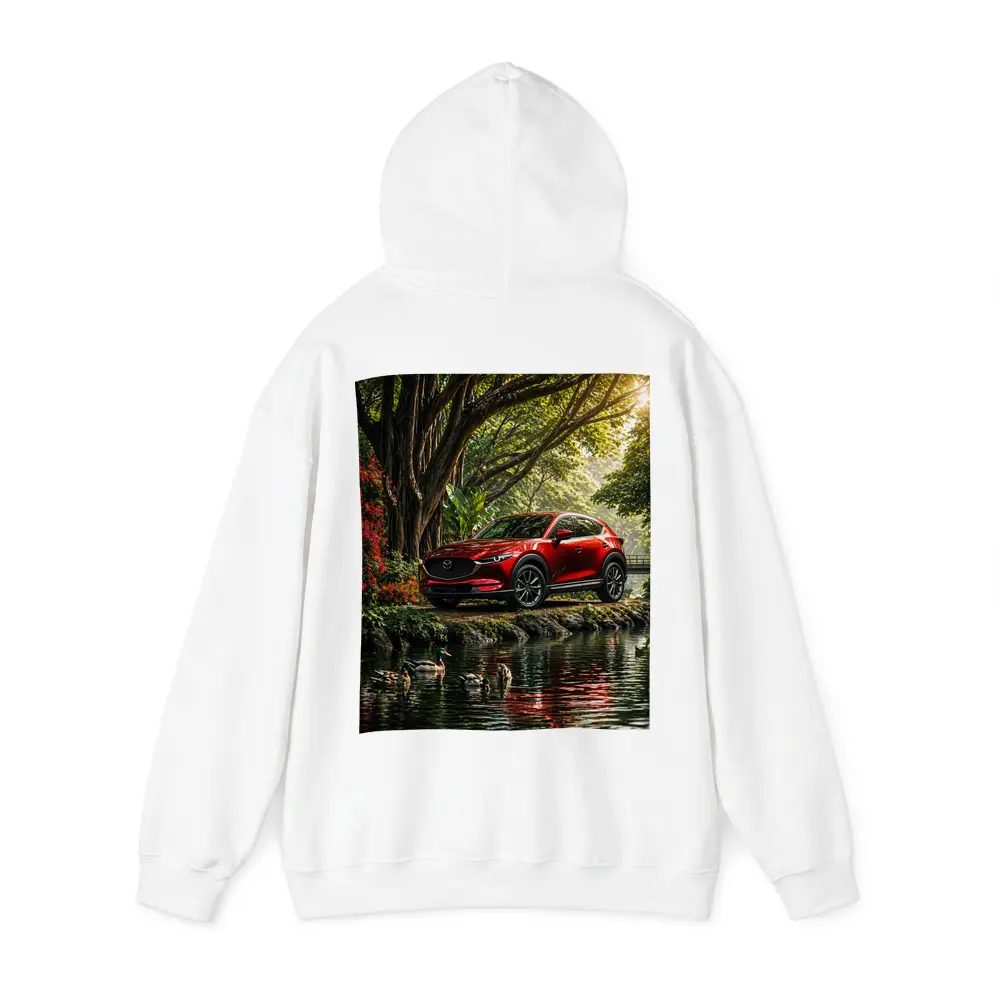 Mazda CX5 Red SUV By River – Hoodies
