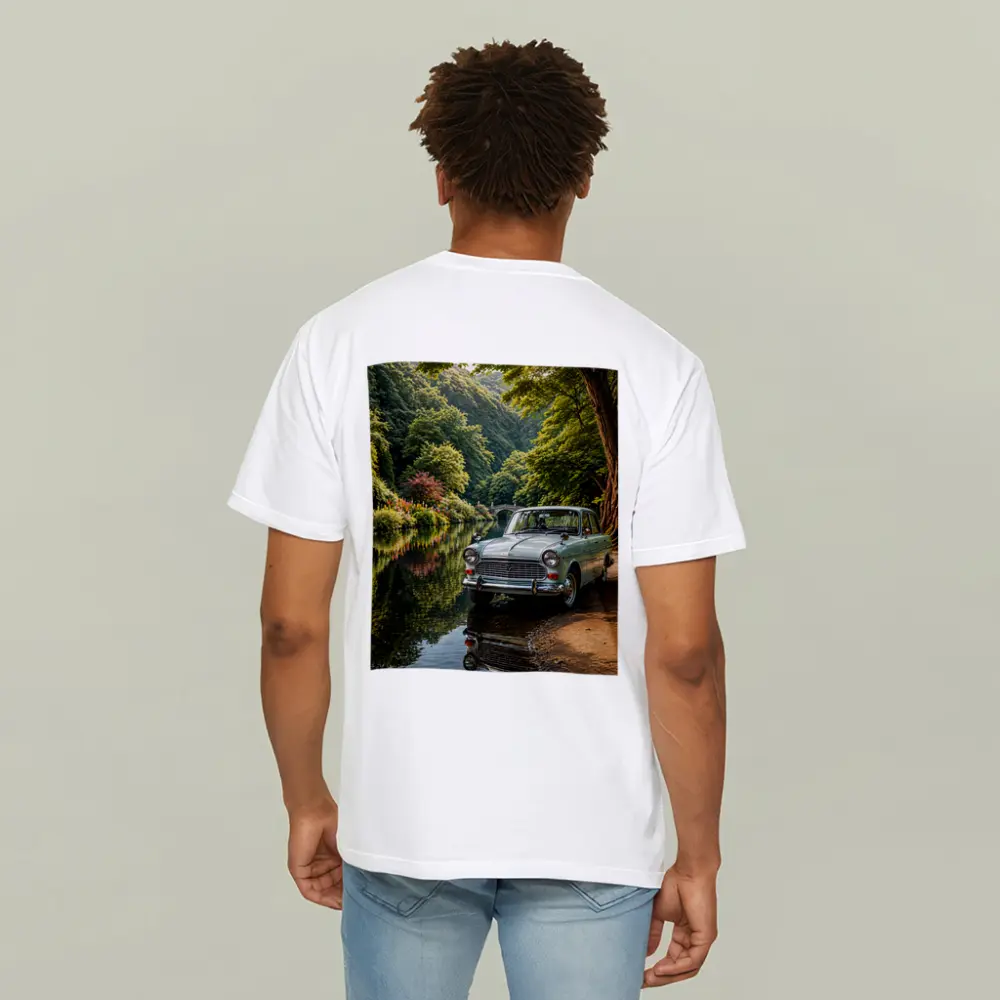 Mazda Classic Car By Scenic River – T-Shirts