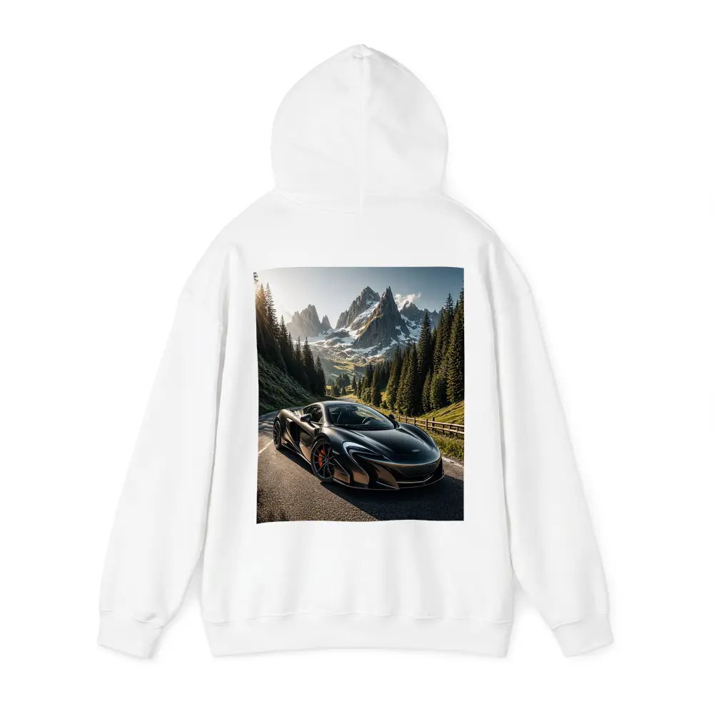 McLaren 650S on Alpine Mountain Road – Hoodies