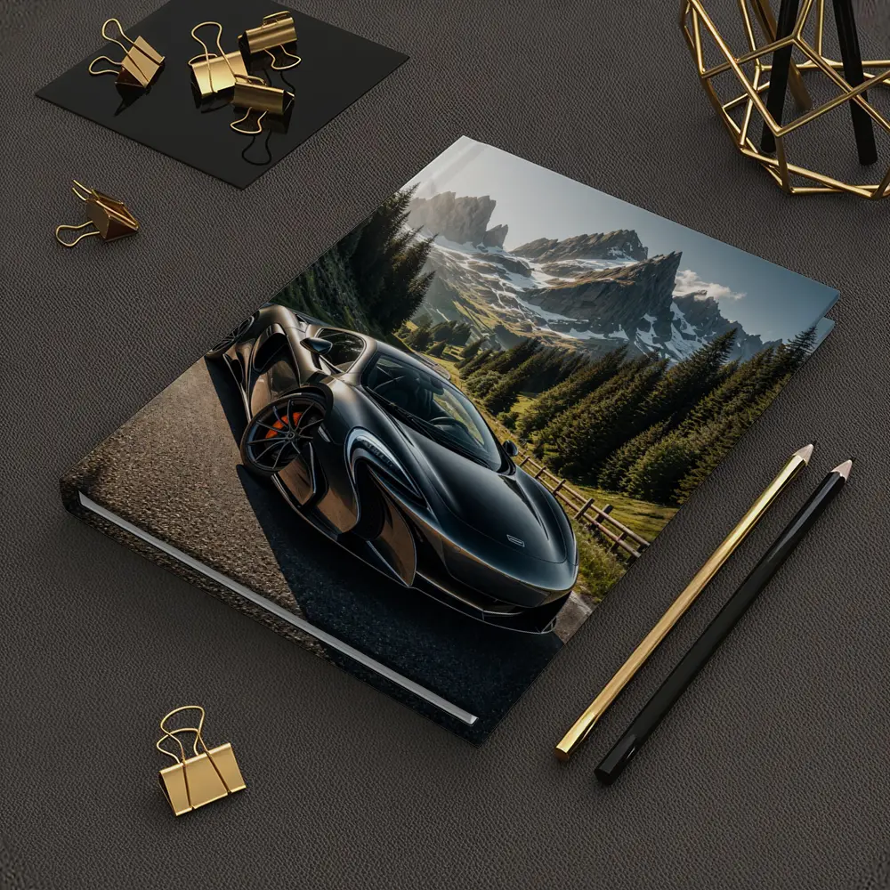 McLaren 650S on Alpine Mountain Road – Notebooks