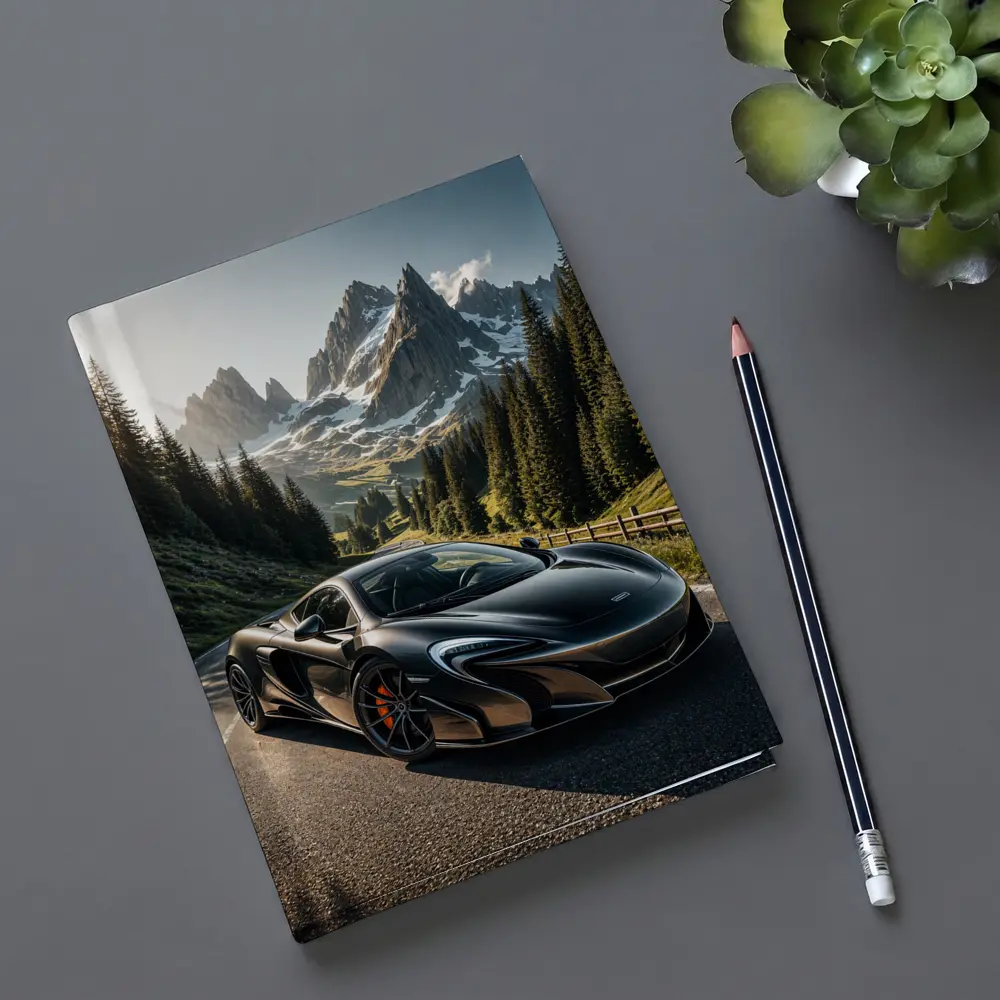 McLaren 650S on Alpine Mountain Road – Notebooks