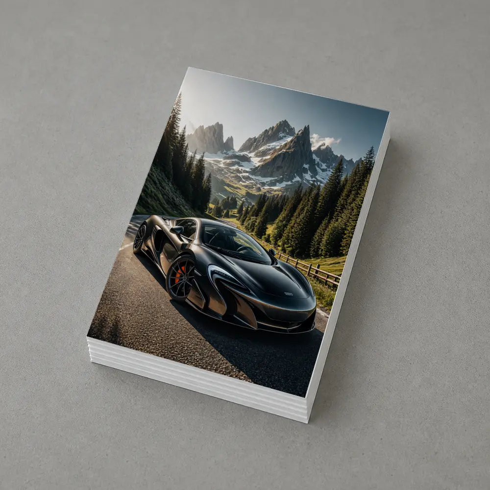 McLaren 650S on Alpine Mountain Road – Postcards