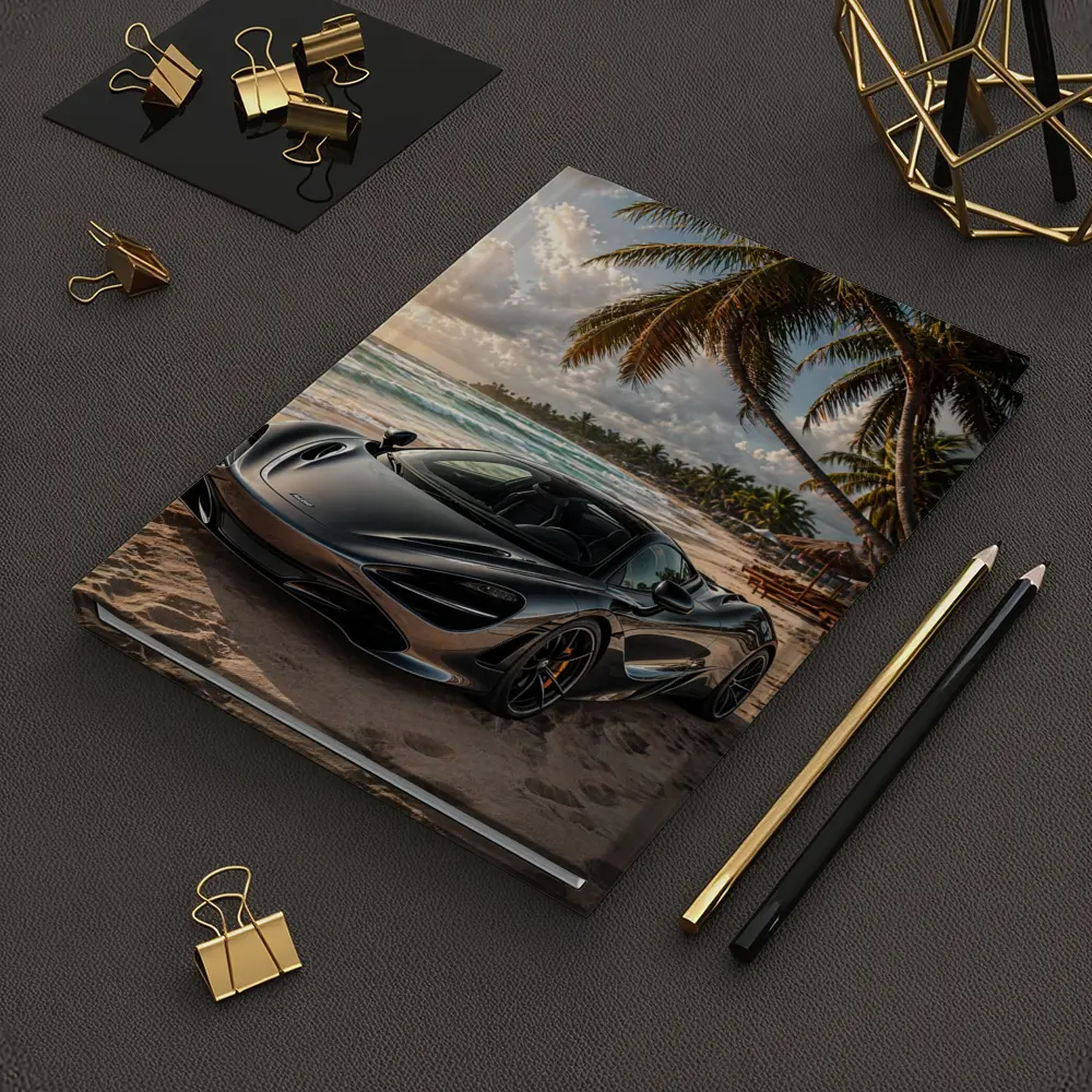 McLaren 720S Parked On Tropical Beach – Notebooks