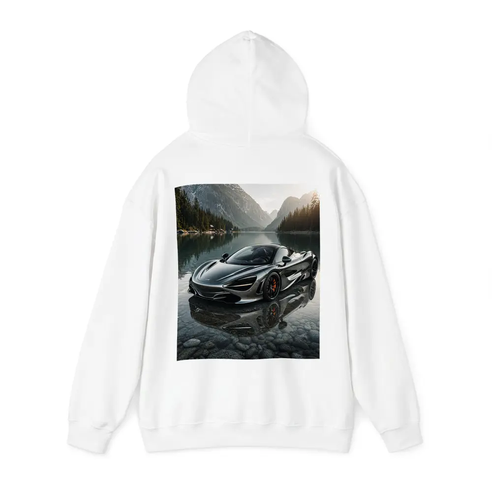 McLaren 720S Mountain Lake Reflection – Hoodies