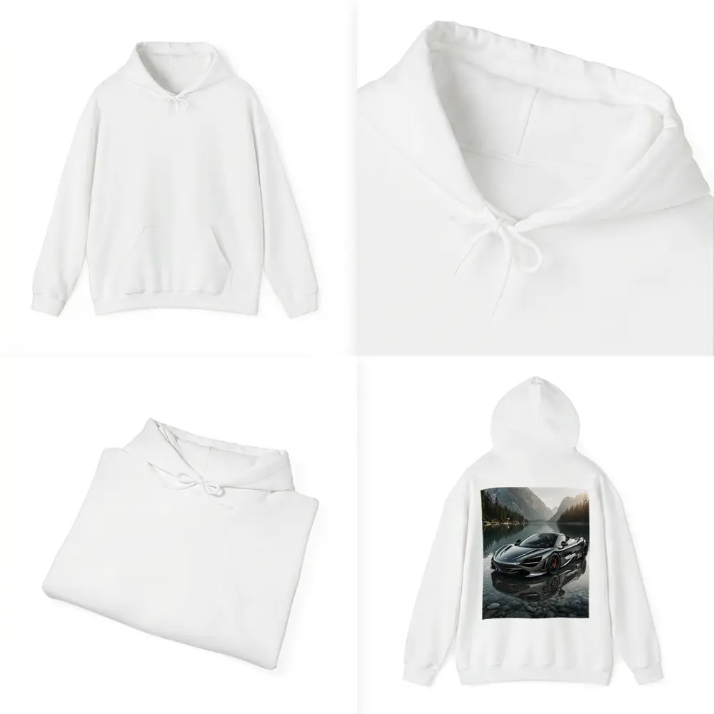 McLaren 720S Mountain Lake Reflection – Hoodies