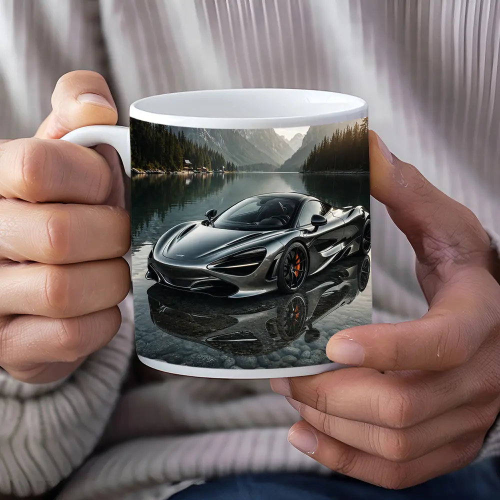 McLaren 720S Mountain Lake Reflection – Mugs