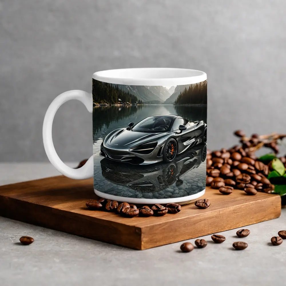 McLaren 720S Mountain Lake Reflection – Mugs