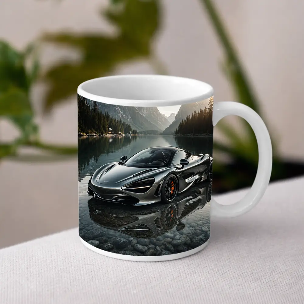 McLaren 720S Mountain Lake Reflection – Mugs