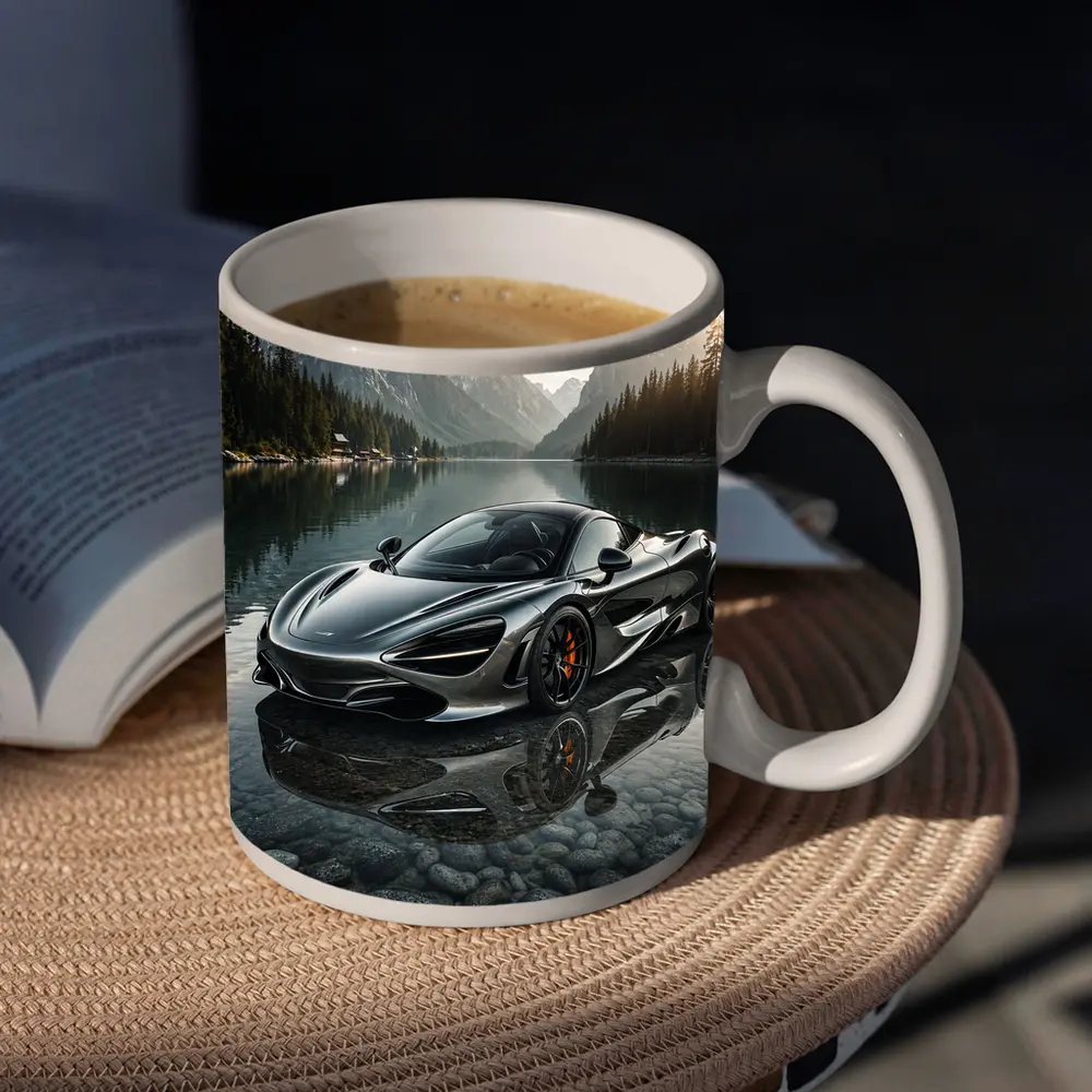 McLaren 720S Mountain Lake Reflection – Mugs