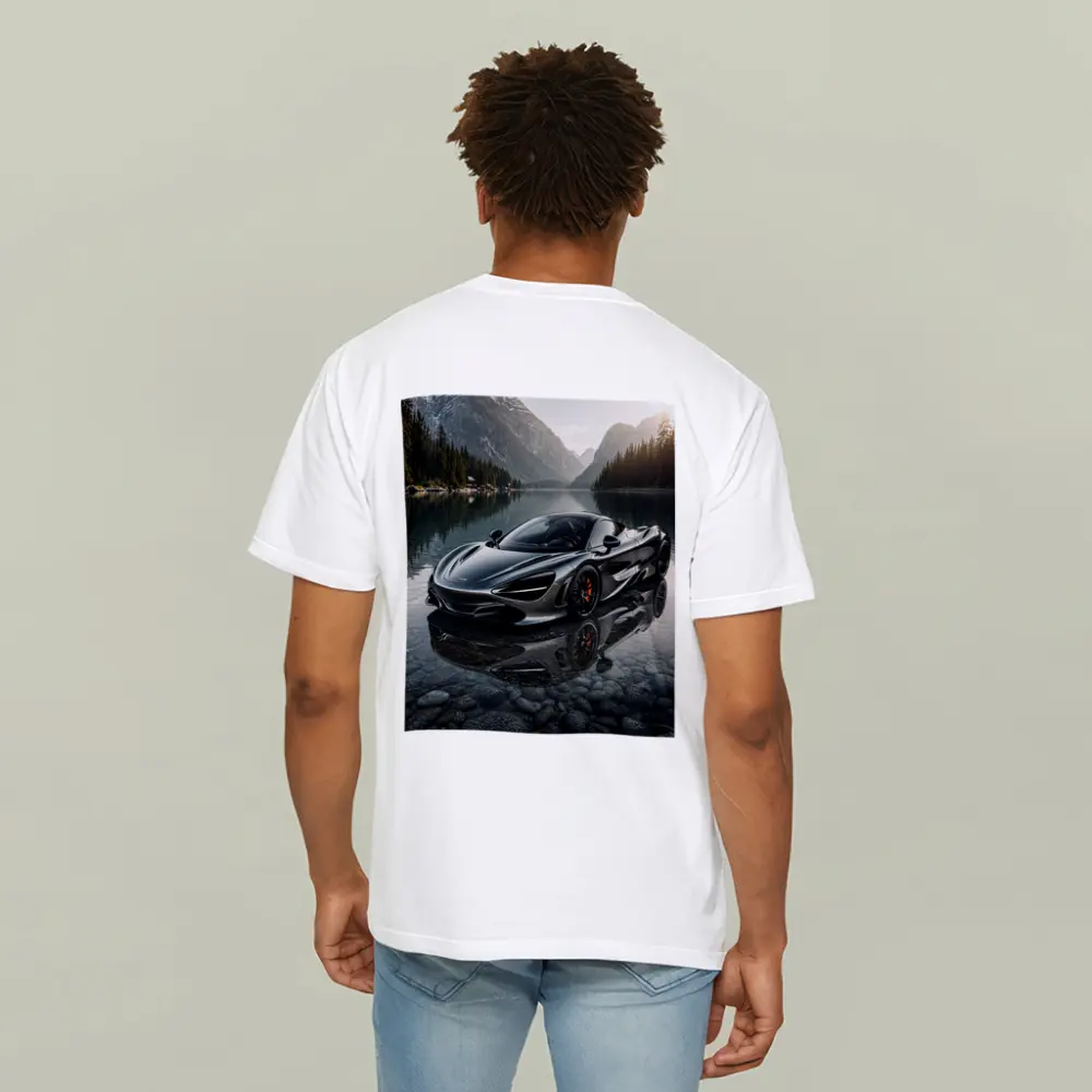 McLaren 720S Mountain Lake Reflection – T-Shirts
