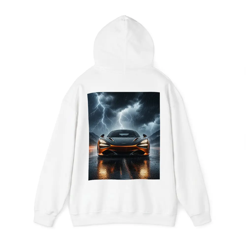 McLaren 720S Front View Stormy Night – Hoodies