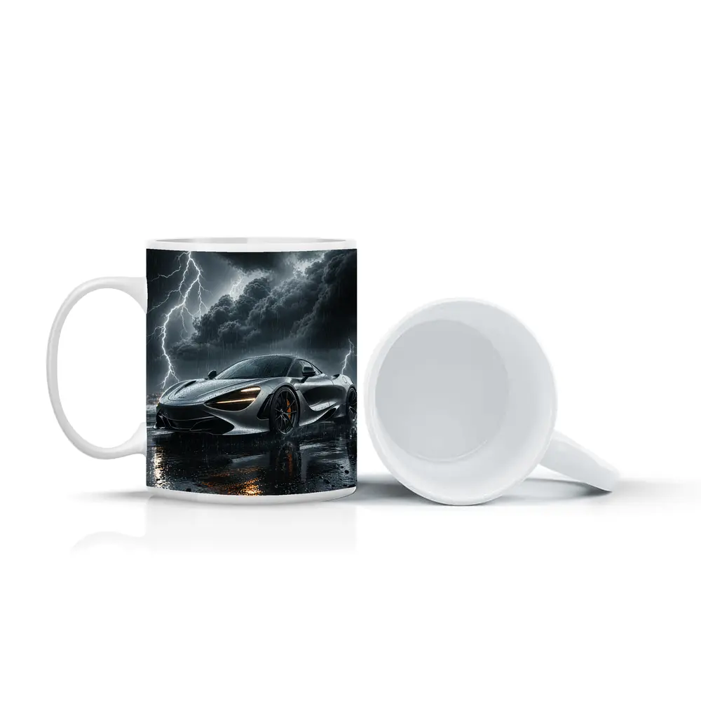 McLaren 720S In Stormy Lightning Night – Mugs