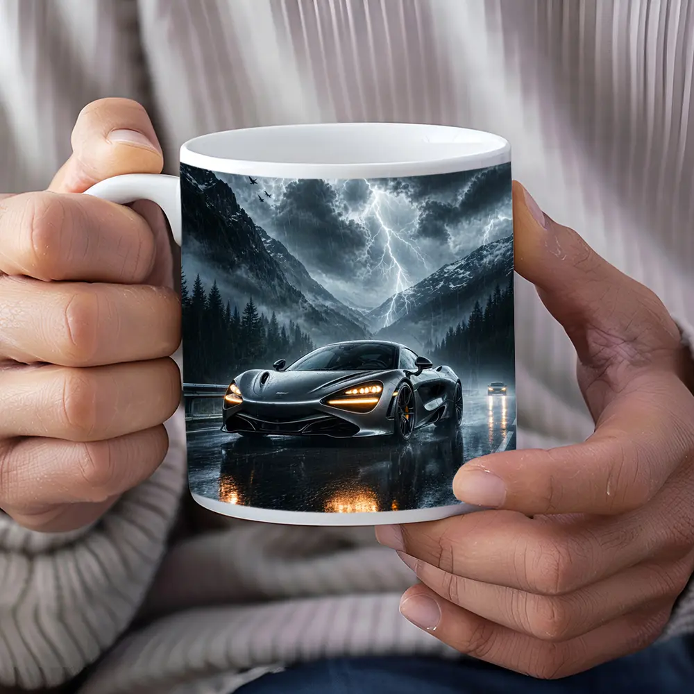 McLaren 720S Stormy Mountain Road Night – Mugs