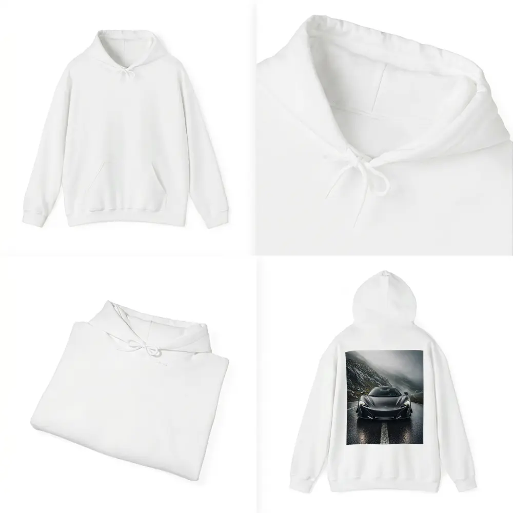McLaren 720S Gray Wet Mountain Road – Hoodies