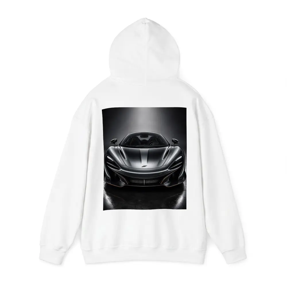 McLaren P1 Black Studio Front View – Hoodies