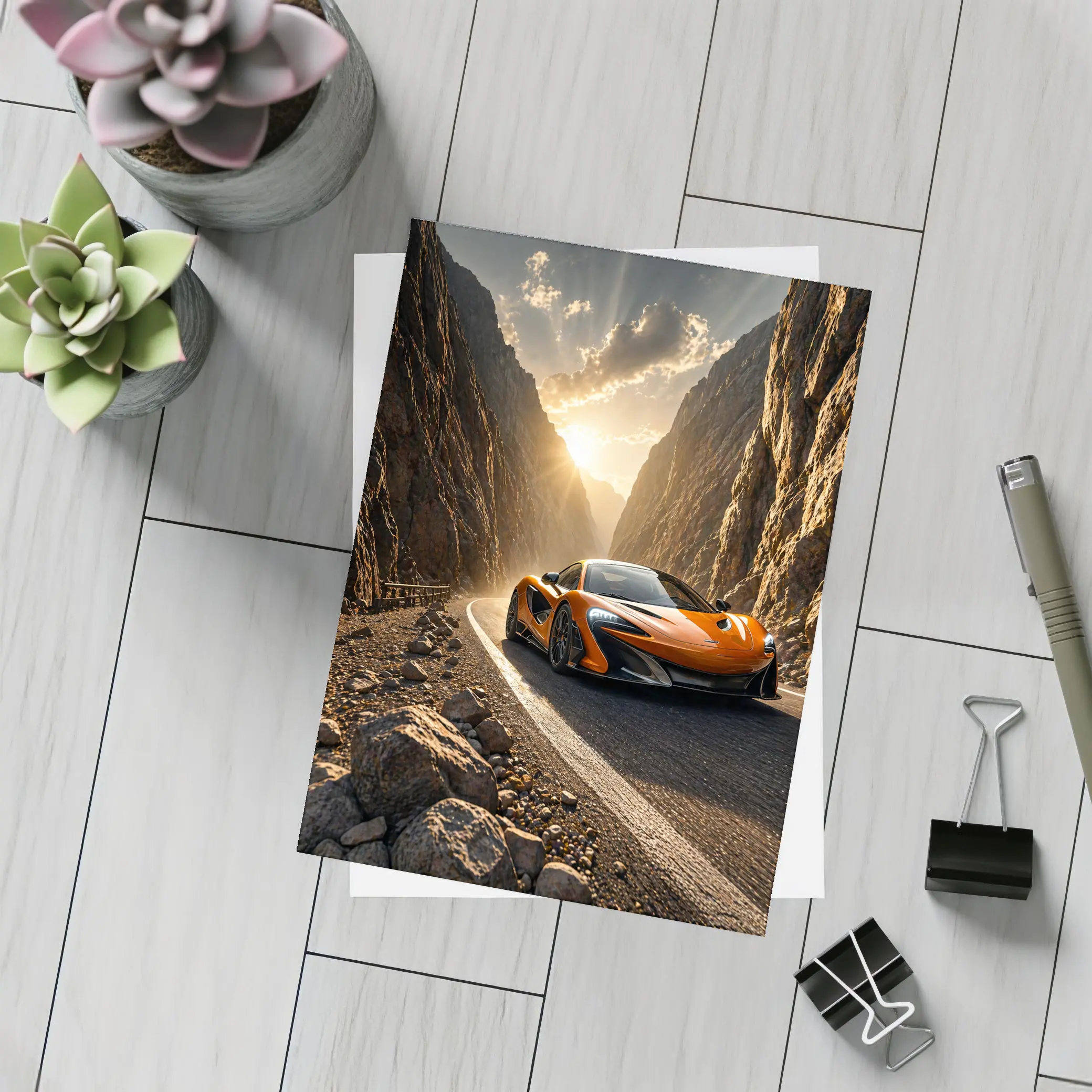 McLaren 600LT Orange Canyon Road Drive – Postcards