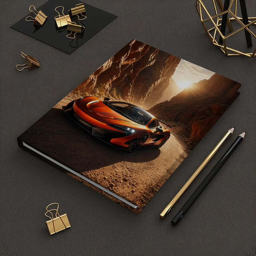 McLaren 600LT Orange Canyon Sunset Drive – Notebooks