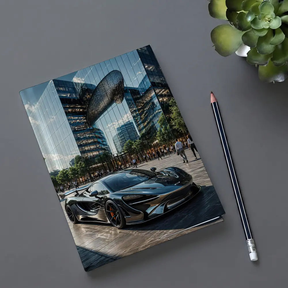 McLaren 720S Black Supercar City Plaza – Notebooks